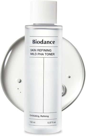 Biodance Skin Refining Mild Pha Toner, Gentle Exfoliating Face Toner For Sensitive Skin With Ceramides & Nmf | 5.07 Fl.Oz,150Ml