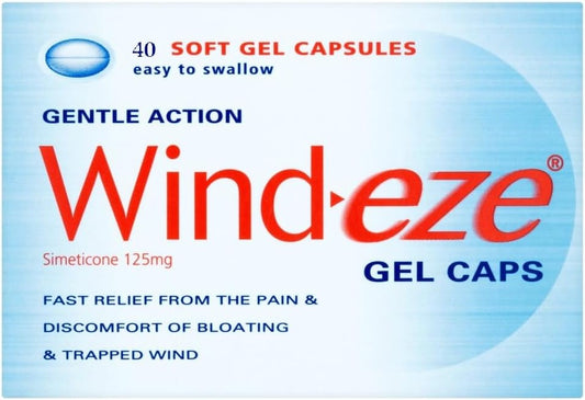 Wind-Eze Gel Caps 40 Caps