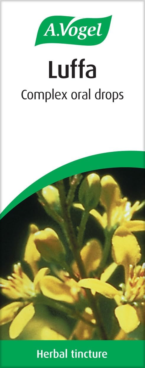 A.Vogel Luffa Complex Drops | Herb Tincture | Extract Of 7 Tropical Herbs Including Luffa | Suitable For Vegans | 50Ml