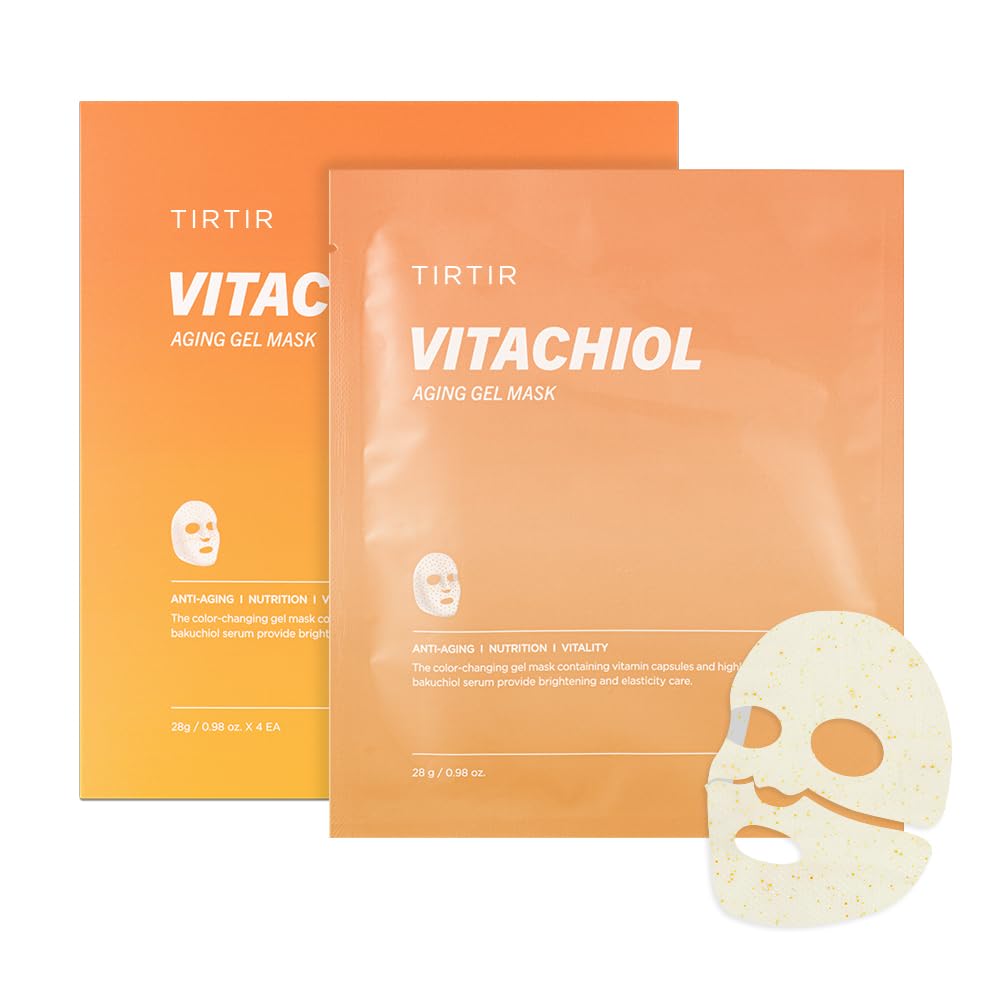 Tirtir Vitachiol Aging Gel Mask 28G (0.98 Oz) X 4Ea