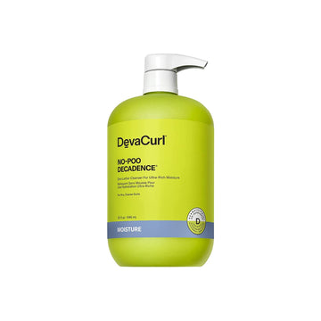 Devacurl No-Poo Decadence Zero Lather Cleanser For Ultra-Rich Moisture |Nourished | Bouncy | Shiny | All Curl Types