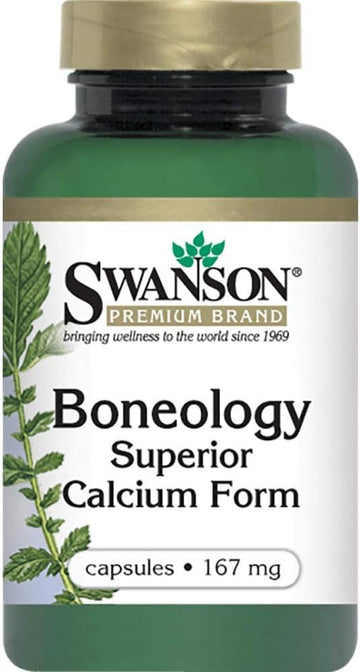 Swanson Boneology Superior Form Calcium 167 Milligrams 120 Capsules