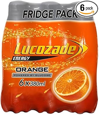 Lucozade Energy Orange 6 X 380Ml