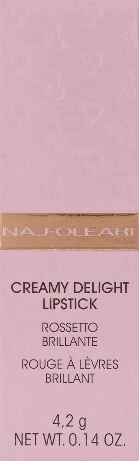 Naj-Oleari Cremay Delight Lipstick Make-Up Face Woman 08 Rosa Mallow