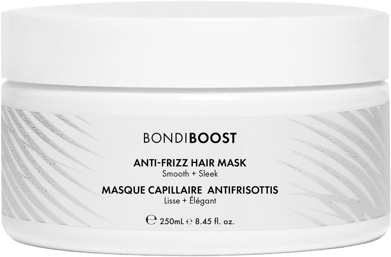 Bondiboost Anti-Frizz Smoothing Hair Mask-Siliconefree,Aloe-Based Deep Conditioning Treatment With Vegetable Squalane(Sugarcane),Hyaluronic Acid 7 Oil Blend For Glossy Hair-Vegan & Cruelty-Free,200Ml