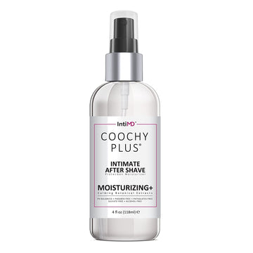 Coochy Intimate After Shave Protection Moisturizer Plus By Intimd: Delicate Soothing Mist For The Pubic Area & Armpits – Antioxidant Formula For Razor Burns, Itchiness & Ingrown Hairs