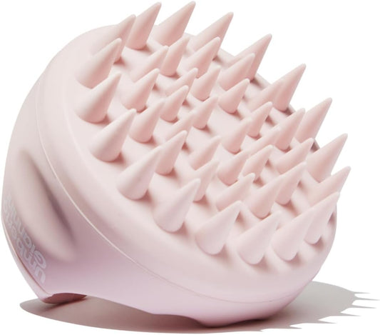 Umberto Giannini Wash Day Hair Accessories Kit - Scalp Massager Exfoliating Hair Brush, Eco Friendly Bamboo Hair Towel Wrap And Detangling Hair Comb