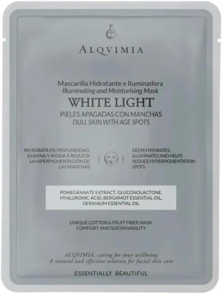 Alqvimia Essentially Beautiful White Light Mascarilla Hidratante e Iluminadora
