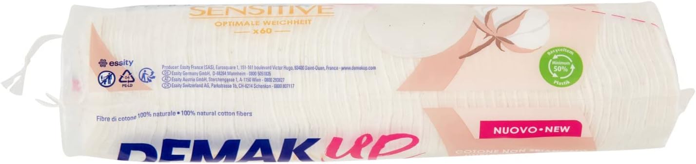 Demak Up Sensitive Cotton Pads 39 G (Pack Of 1)