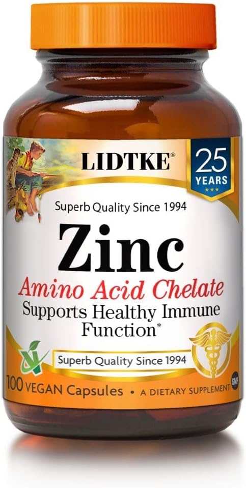 Lidtke Zinc 100 Vegcap : Health & Household