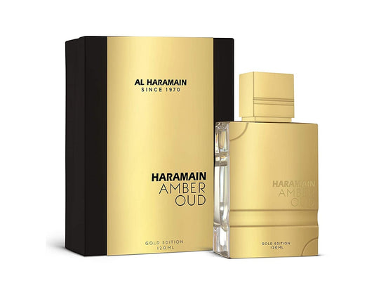 Haramain Amber Oud Gold Edition Eau De Parfum 4.0 Oz : Beauty & Personal Care