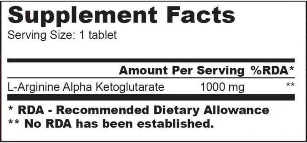 BioTechUSA AAKG 1000 Tablets | Boost Nitric Oxide | with 2000mg AAKG per Serving | 100 Tablets : Amazon.co.uk: Health & Personal Care