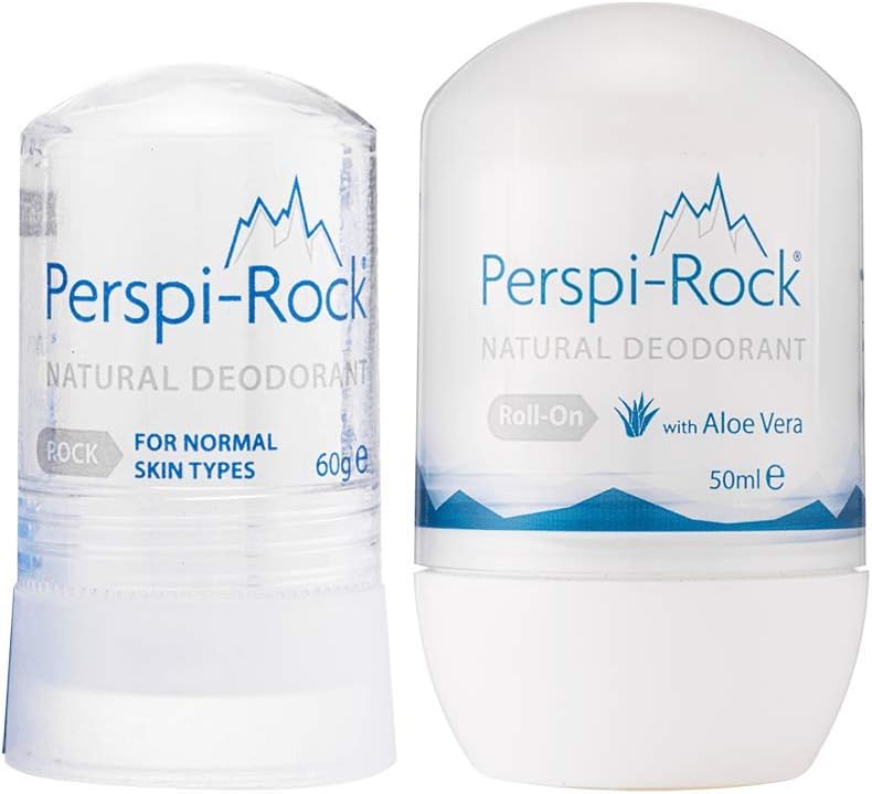 Perspi-Rock® Natural Deodorant Rock & Roll-On Bundle : Amazon.co.uk: Beauty