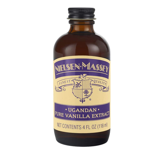 Nielsen-Massey Ugandan Pure Vanilla Extract For Baking And Cooking, 4 Ounce Bottle