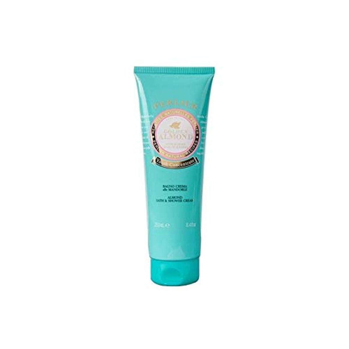 Perlier Golden Almond Bath & Shower Cream, 8.4 Fl. Oz