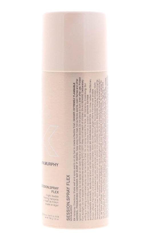 Kevin.Murphy Session.Spray Flex - Flexible Finishing Hair Spray - For All Hair Types - Lightweight Hold - Humidity Resistant Hair Care - 337 Ml / 11.4 Fl Oz