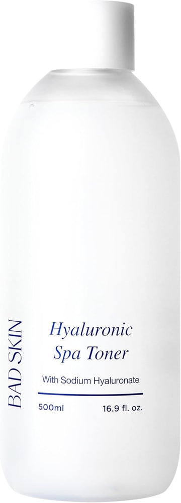 Bad Skin Hyaluronic Spa Toner, 16.9 Fl Oz (500 Ml) Made In Korea
