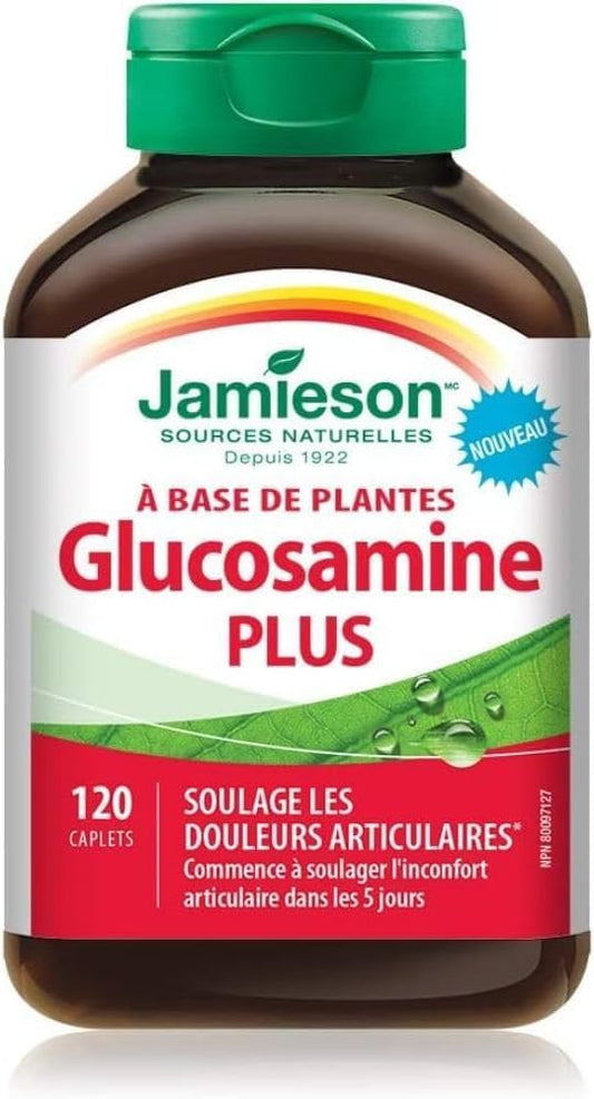 Jamieson Plant-Based Glucosamine Plus, 120 Caplets