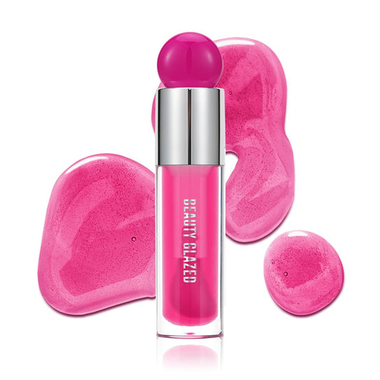 Myuango Moisturizing Glow Oil, Hydrating Lip Care Tint, Shiny Vegan Plumping Gloss For Dry Lips (103, Travel Size)