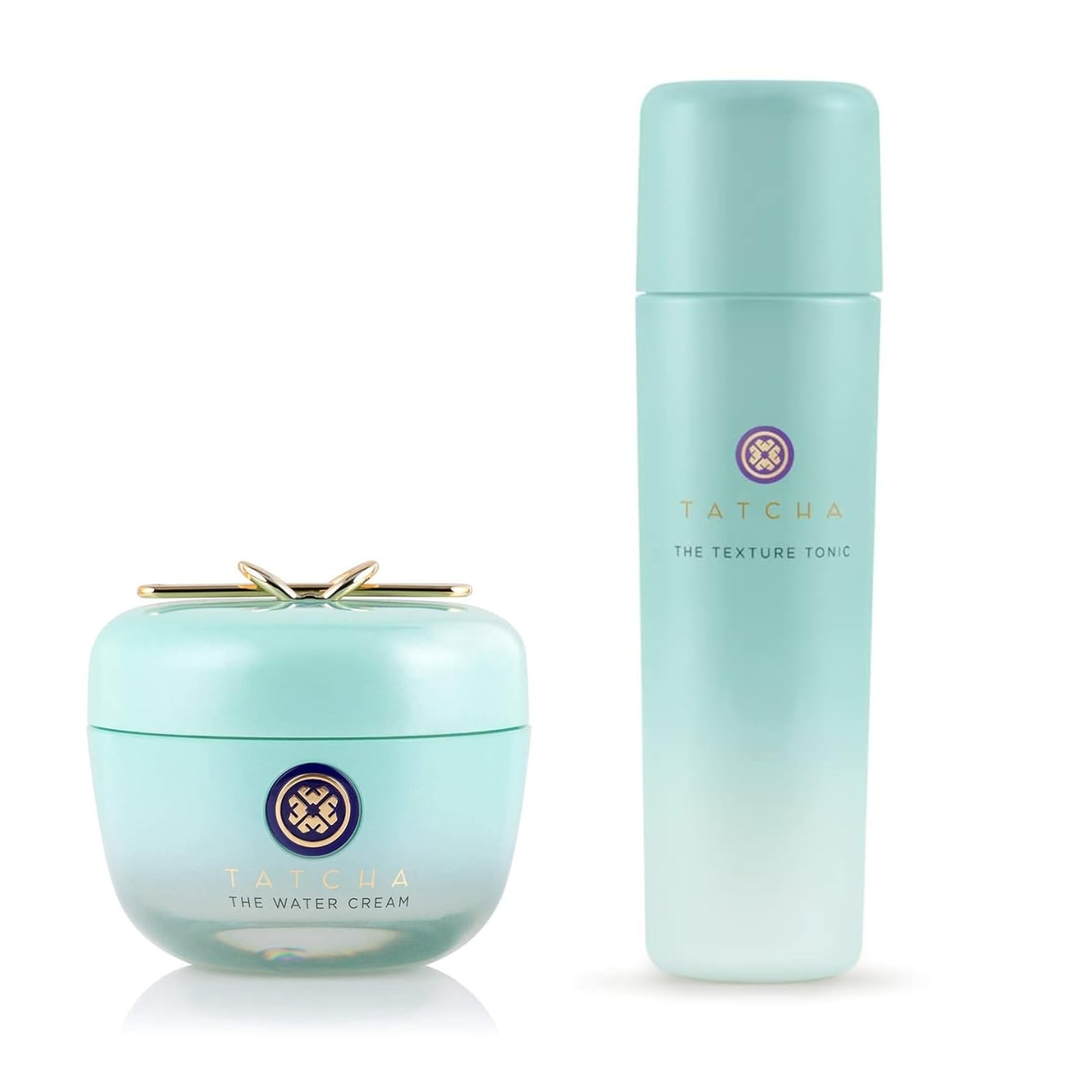 Tatcha The Water Cream 1.7 Oz & The Texture Tonic 5 Oz Bundle