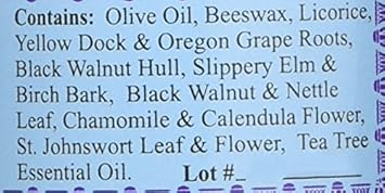 Wiseways Herbals Black Walnut-Tea Tree Salve 2 Oz