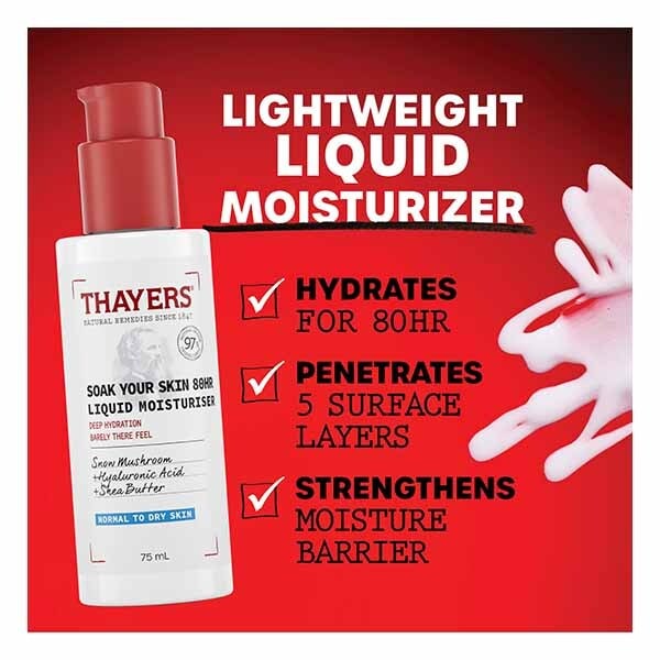 Thayers Soak Your Skin Deeply Moisturising Cream 75Ml