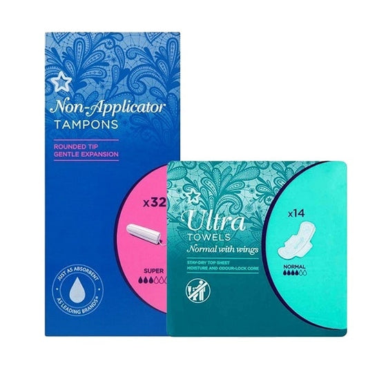 Sanitary Pads & Tampon Bundle