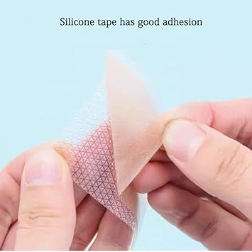 Silicone Scar Sheets Silicone Scar Tape (1.6"X 120"Roll) Reusable And Effective Scar Removal Strips Silicone Tape For Scars Keloid C-Section Acne Et : Health & Household