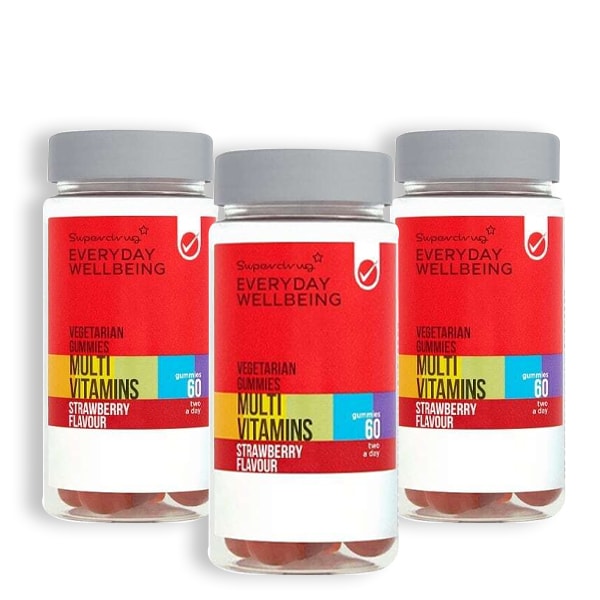 Chewable Strawberry Multivitamins X3 Bundle