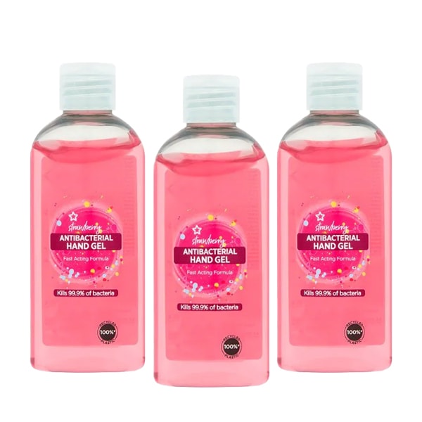 Strawberry Antibac Gel Bundle X 3