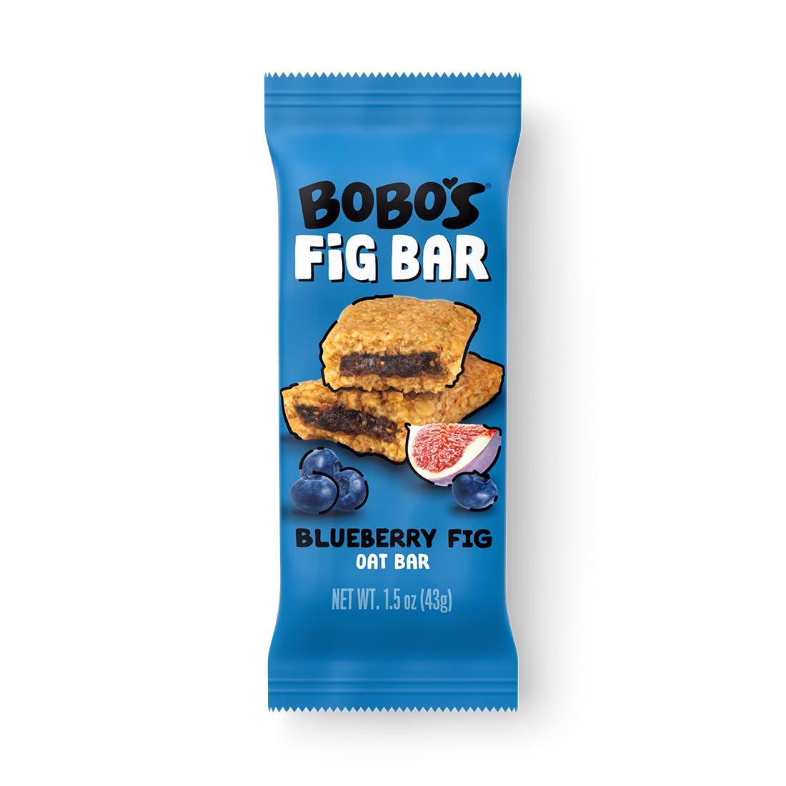 Bobo'S Fig Bar (30, Blueberry), Soft Baked, Non-Gmo, Vegan, Snack Bar, Gluten Free
