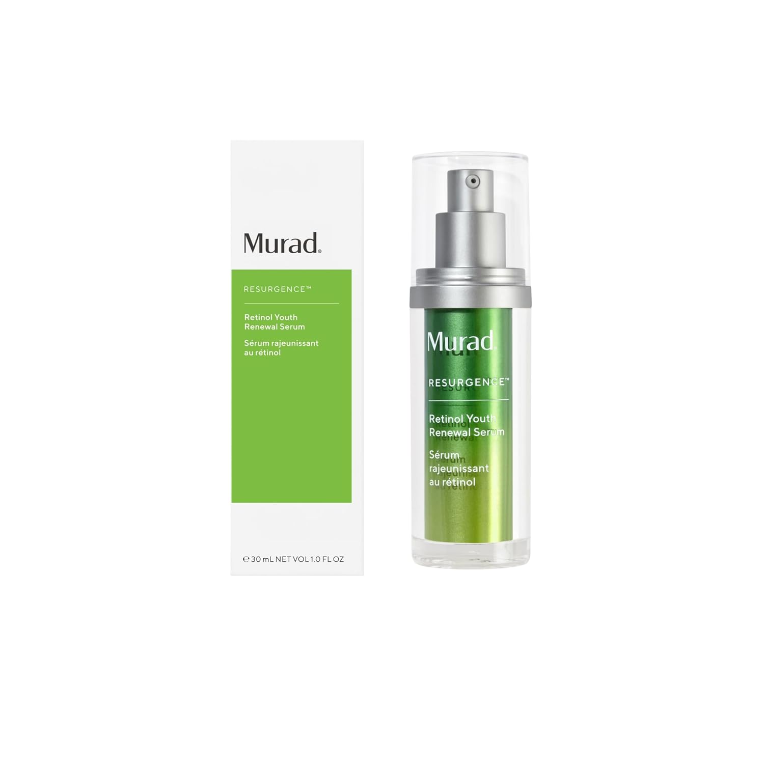 Murad Retinol Youth Renewal Serum - Fast-Acting Retinol Treatment With Swertia & Hyaluronic Acid For Visible Anti-Aging Results - Tri-Active Technology Gently Reduces Wrinkles & Firms Skin