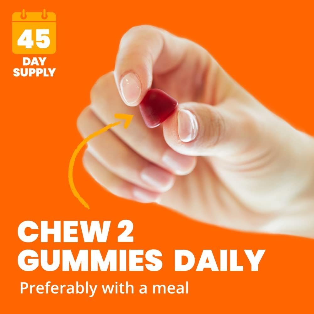 Sundown High Potency Zinc Gummies, 30mg, Supports Immune System Health, Elderberry Flavor, 90 Gummies : Health & Household