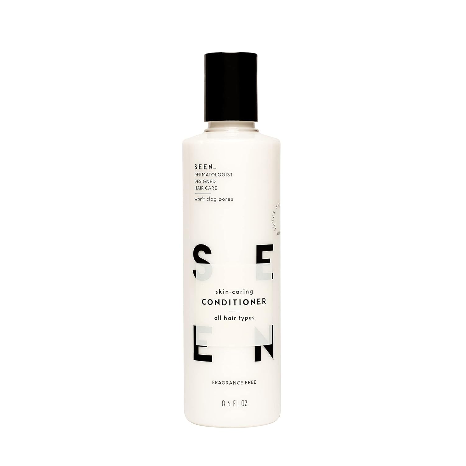 Seen Conditioner, Fragrance Free - Non-Comedogenic & Sulfate-Free Hair Conditioner- Dermatologist-Developed - Safe For Sensitive, Eczema & Acne Prone Skin