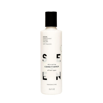 Seen Conditioner, Fragrance Free - Non-Comedogenic & Sulfate-Free Hair Conditioner- Dermatologist-Developed - Safe For Sensitive, Eczema & Acne Prone Skin