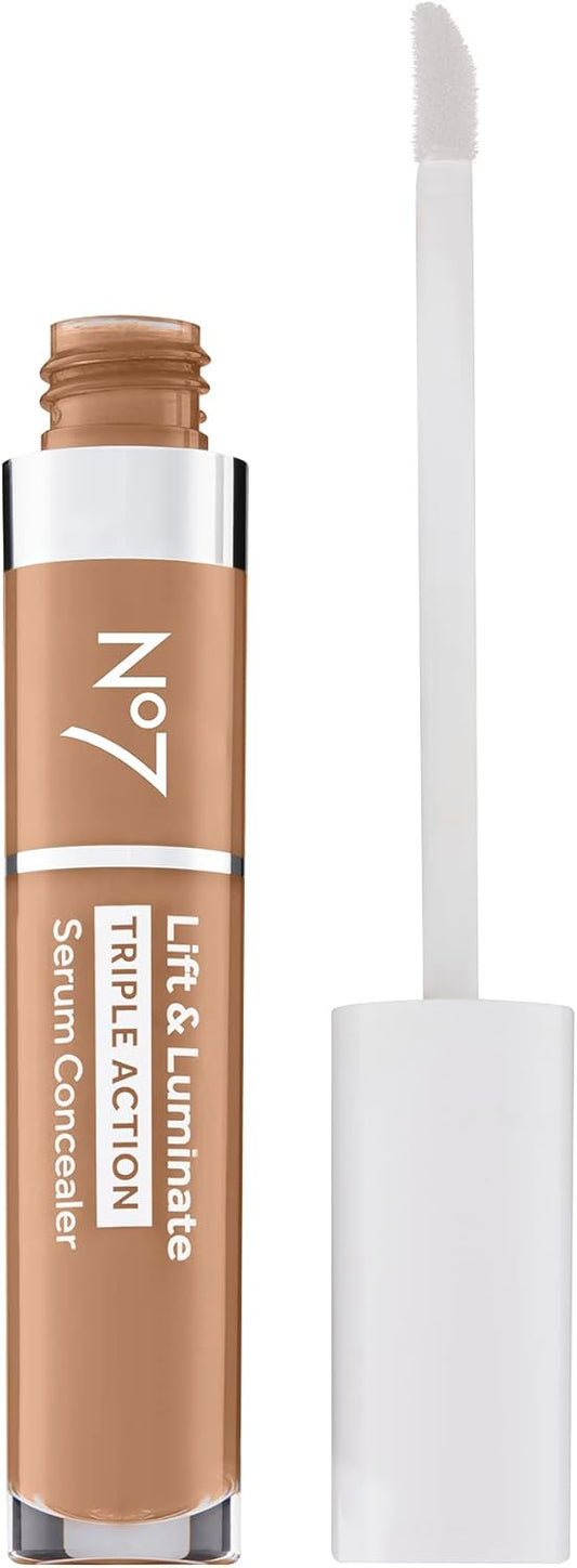 No7 Lift & Luminate Triple Action Concealer - Truely Medium - 8Ml - Pack Of 1 (Updated Packaging)