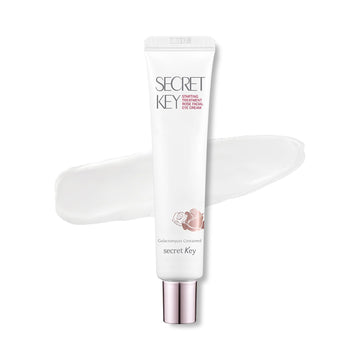 Secretkey Starting Treatment Rose Facial Eye Cream, Total-Care Eye-Cream For Entire Face, 74% Galactomyces And Rose Water Synergy 1.41 Oz. / 40 G, For Sensitive Skin, Moisturizing Texture