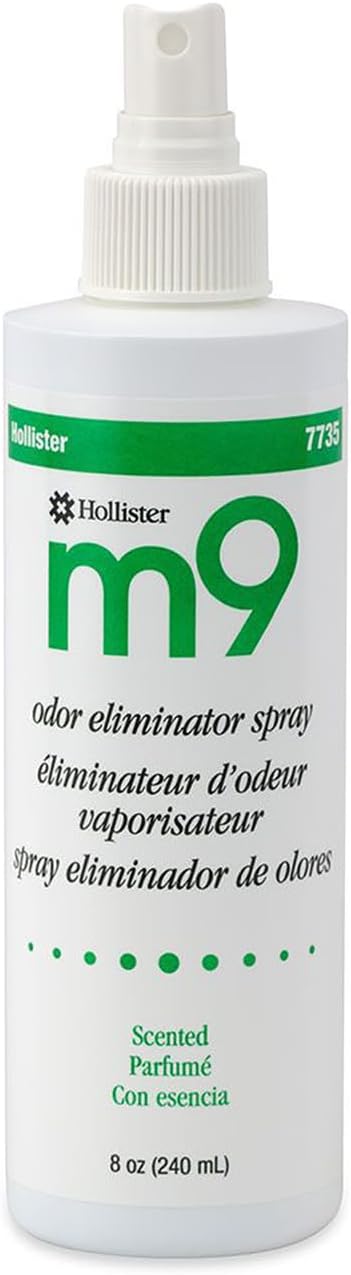 Hollister M9 Ostomy Appliance Deodorant 8 oz. Pump Spray Bottle, Apple Scent 7735, 6 Ct : Health & Household