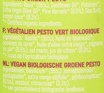 Bonsan Organic Vegan Green Pesto 130g (Pack of 2)
