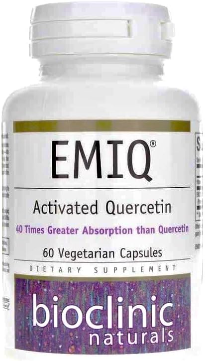 Bioclinic Naturals - Emiq Activated Quercetin, 60 Vcaps By Bioclinic Naturals