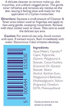 Cyclax Moistura 2-In-1 Cleanser & Toner 200Ml