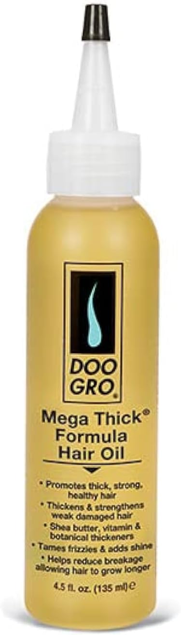 Doo Gro Mega Thick Growth Oil, 4.5 Fl Oz - 2Pc : Beauty & Personal Care