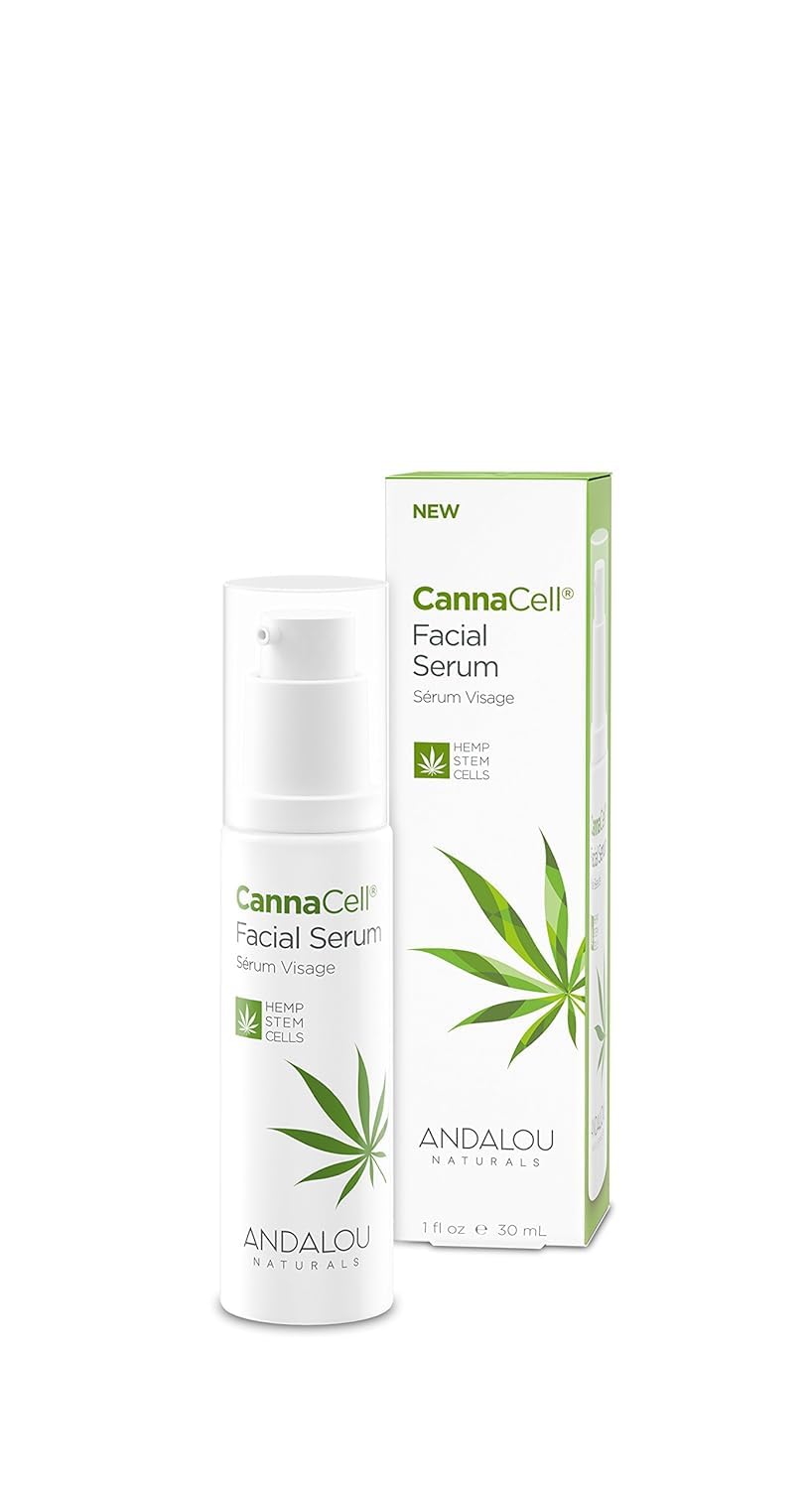 Andalou Naturals CannaCell Facial Serum, 1 Ounce