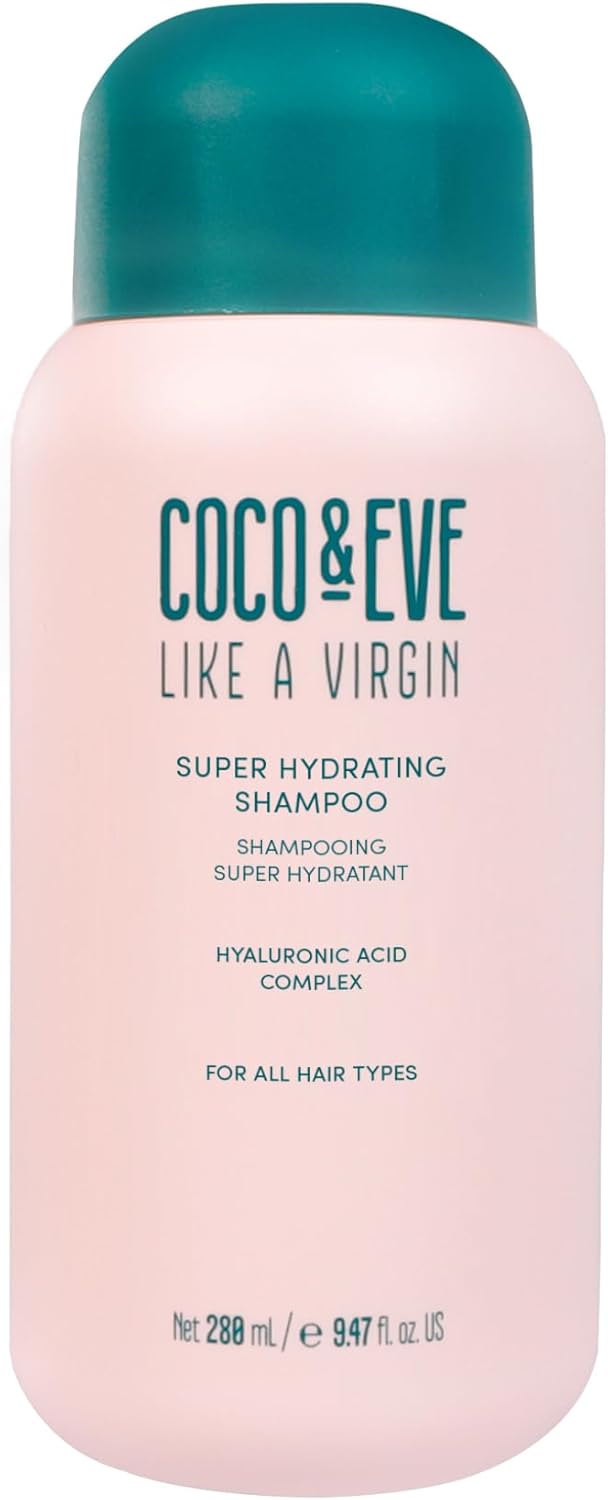 Coco & Eve Like A Virgin Super Hydrating Shampoo. Sulfate Free With Argan Oil & Coconut For Dry, Damaged, Color Treated, Frizzy Hair
