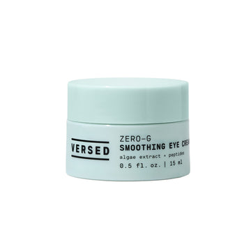 Versed Zero-G Smoothing Eye Cream - Smoothing Algae Extract, Firming Peptides and Deeply Moisturizing Olive Oil - Vegan Eye Cream For Wrinkles And Fine Lines (0.5 fl oz)