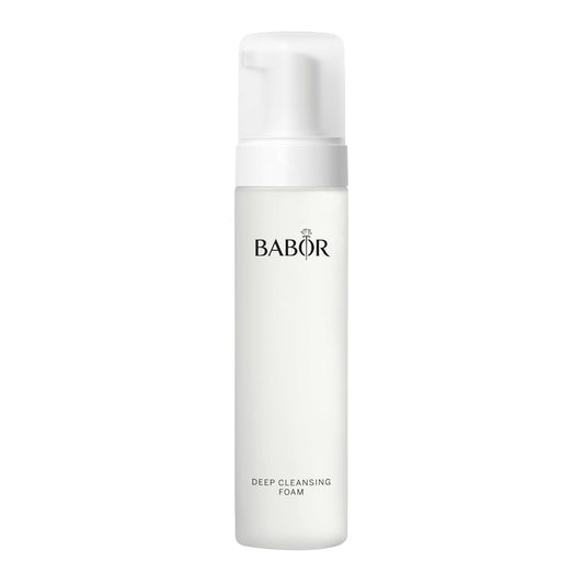 Babor Deep Cleansing Foam, Gentle Facial Wash Removes Impurities While Balancing Moisture, Hydrating Cleanser Infused With Glycerin, Leaves Skin Soft & Radiant, 6.7 Oz