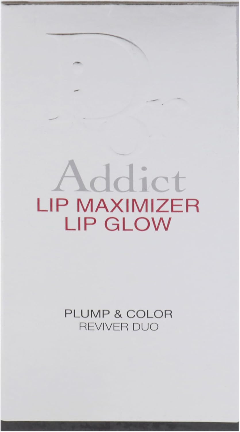 Dior Addict Lip Maximizer And Lip Glow Duo By Christian Dior For Women - 2 Pc 0.20Oz Dior Addict Lip Maximizer - 001 Pink, 0.11Oz Dior Addict Lip Glow - 001 Pink
