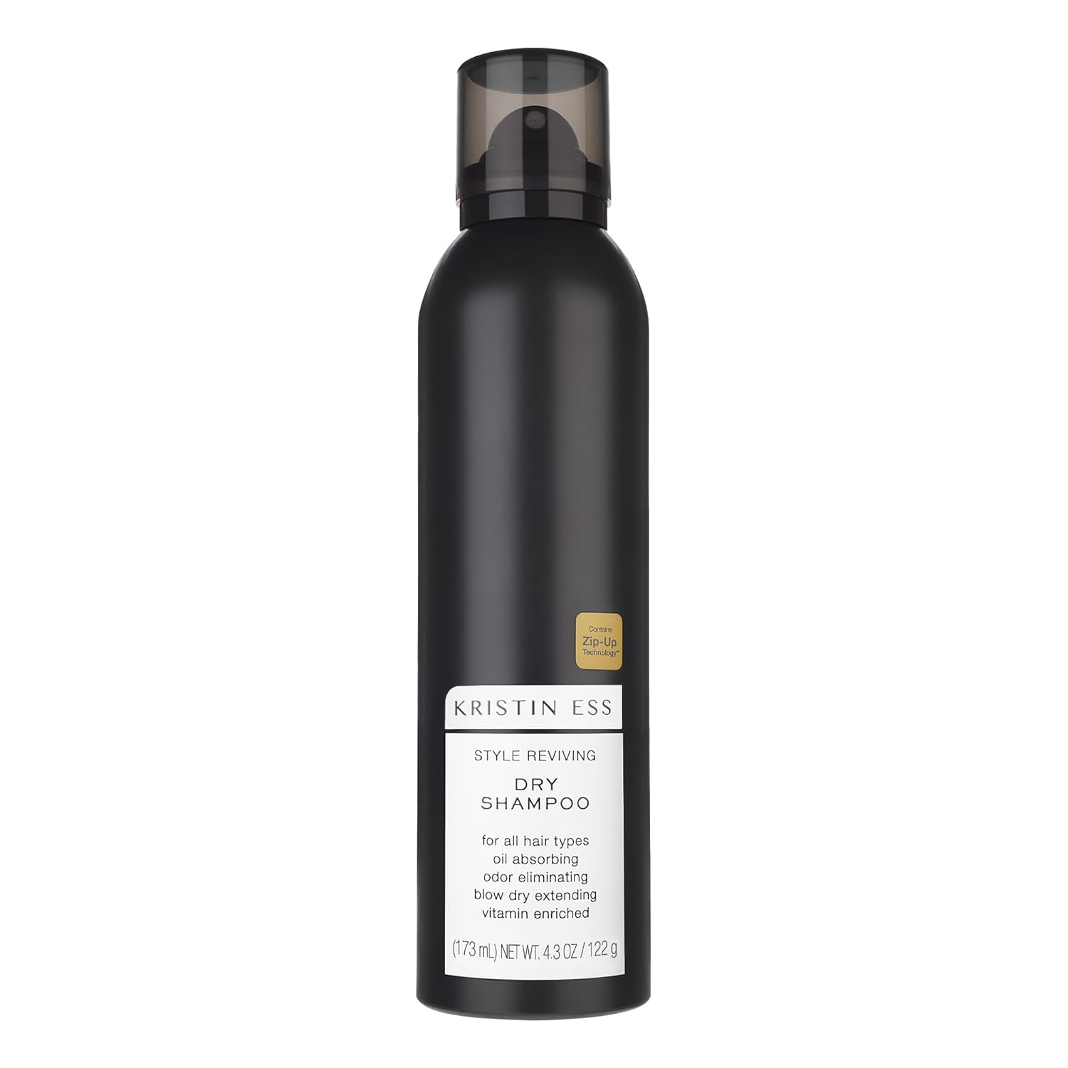 Kristin Ess Style Reviving Vitamin C Dry Shampoo Spray For Oily Hair - Oil Absorbing Light Powder Spray - Shine Enhancing + Hydrating Refresher - Pear Sandalwood Fragrance - Sulfate Free + Color Safe
