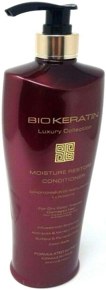 Organic Keratin Luxury Collection Moisture Restore Conditioner 33.8 Fl Oz