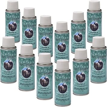 Mountain Air Micro 3000 Air Freshener Refill, 2.6oz (Case of 12)